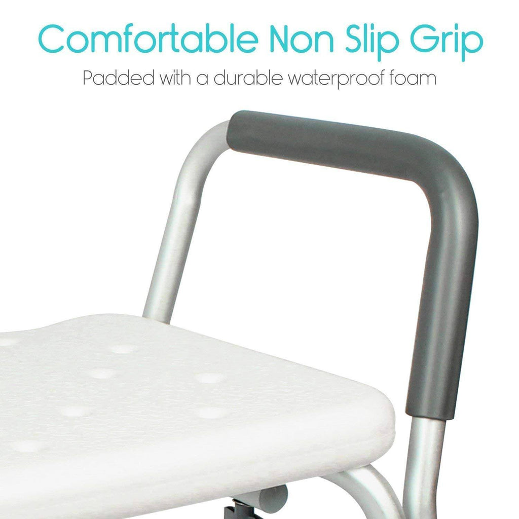 Shower Chair with Back and Arms T389