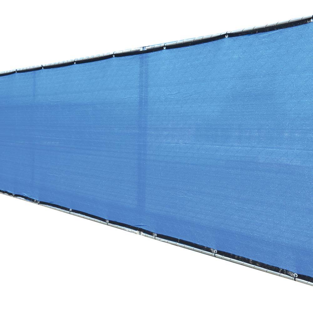 68 in. x 50 ft. Blue Mesh Privacy Screen C4525