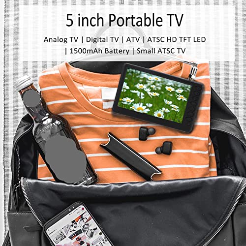 5 inch Portable Digital TV with Remote Control L5811
