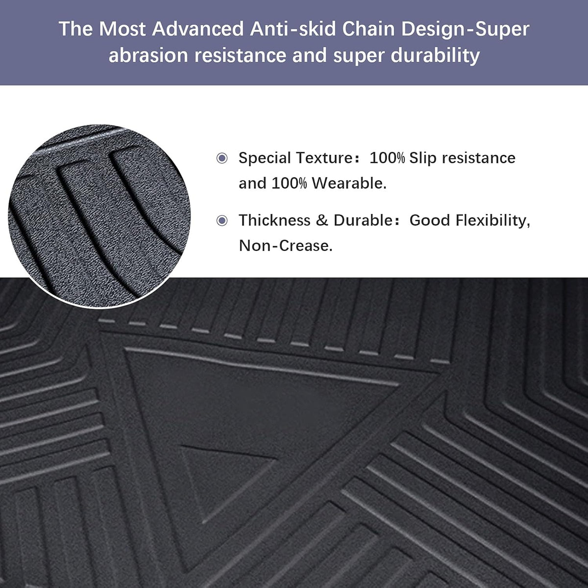 Black TPO All Weather Cargo Liner U2560