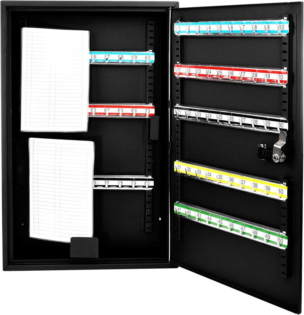 Black 200 Key Steel Key Storage Cabinet H563130