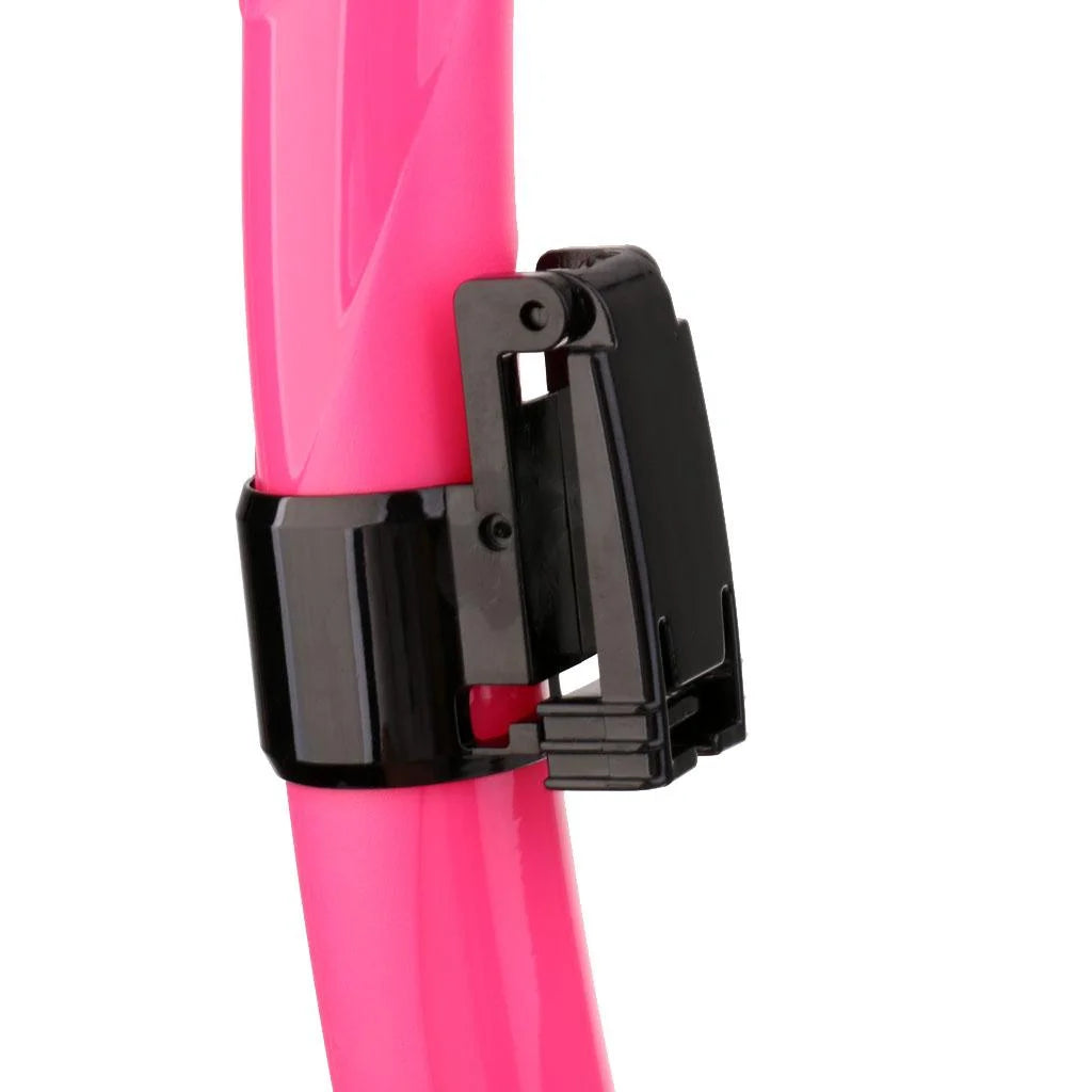Black and Pink Kids Scuba Diving Snorkel Set O134244