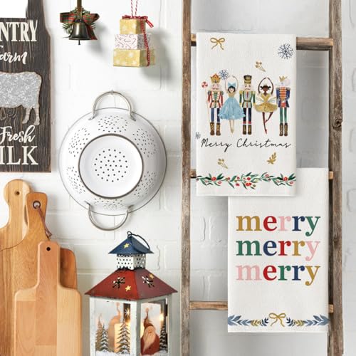18x26 Inch Set of 4 Christmas Kitchen Towels O836