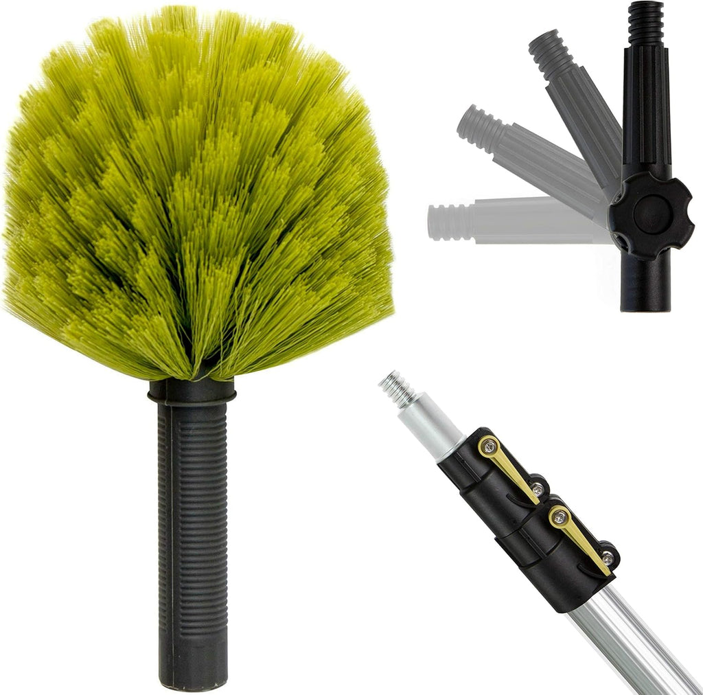 7-30 Foot Telescoping Extension Pole with Cobweb Duster U4378