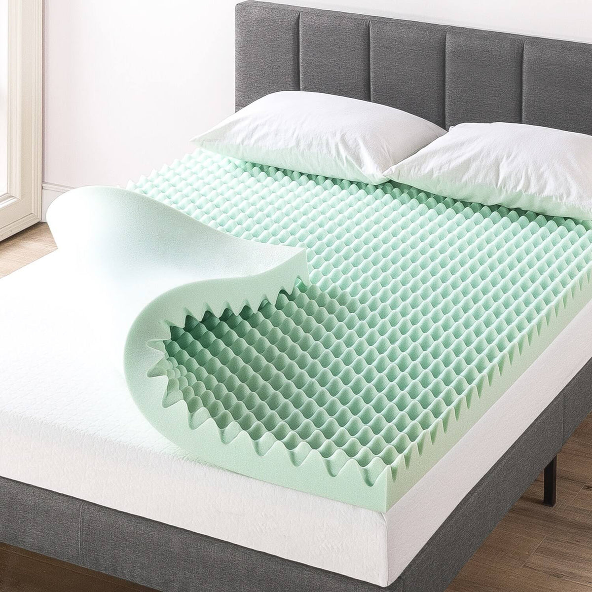 4 inch Memory Foam Mattress Topper Twin XL W220