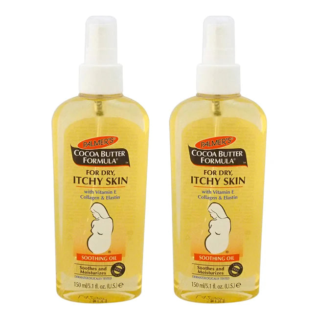 Soothing Oil For Dry/Itchy Skin - Pack of 2 - 5.1 oz Oil F687