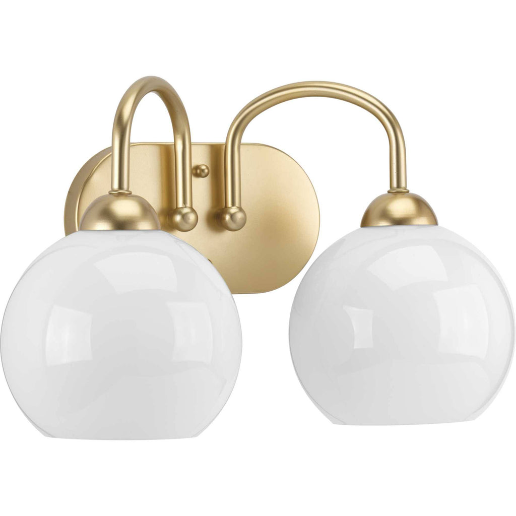 Two-Light Bath Vintage Gold Q567
