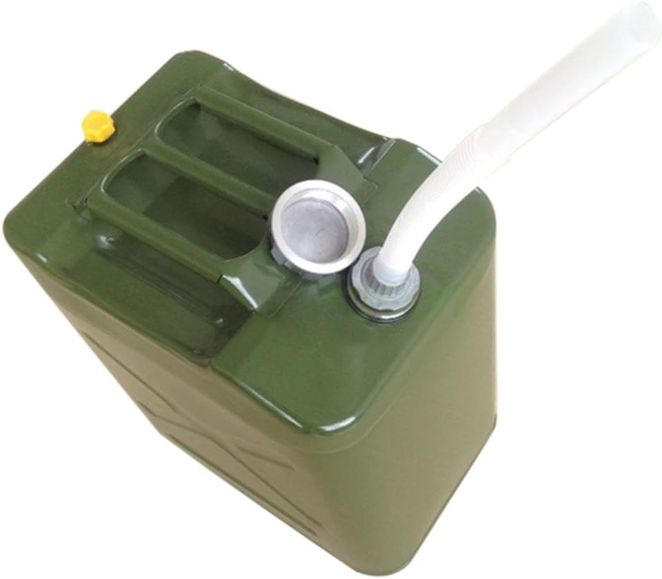 20 Liter (5 Gallon) Steel Gas Can with Flexible Spout G18854