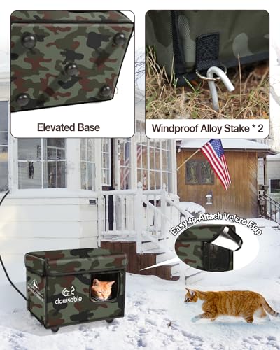 Heated Insulated Cat House N650532