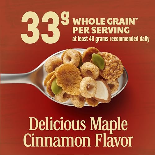 Maple Cinnamon Whole Grain Breakfast Cereal, Family Size, 20 oz Y500904