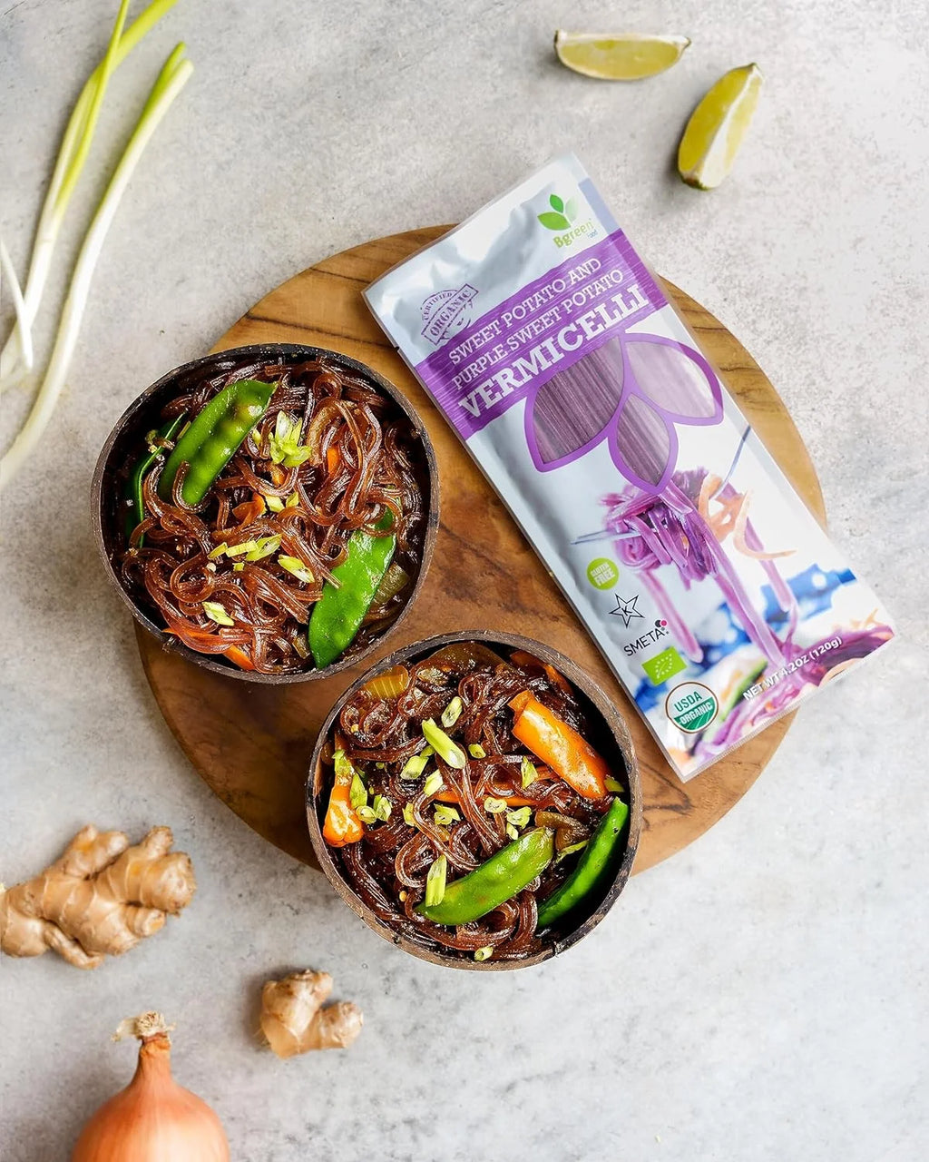 Organic Purple Yam & Sweet Potato Vermicelli (6 Pack) R140338