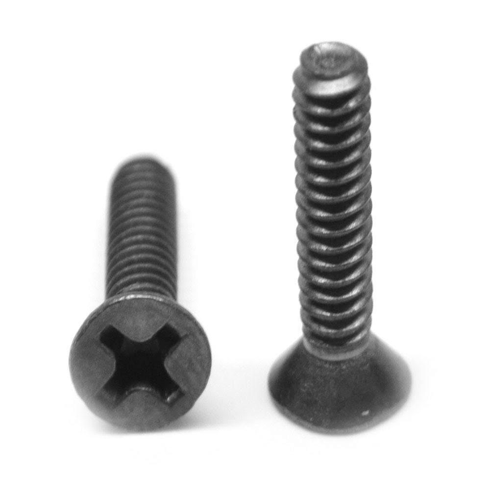 #12-24 x 1/2 Coarse Thread Phillips Flat Head Machine Screw A86894