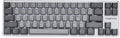Wired/Wireless Bluetooth Mechanical Keyboard Gateron Blue Switch 68-keys Mini PBT Keycap White/Gray R345