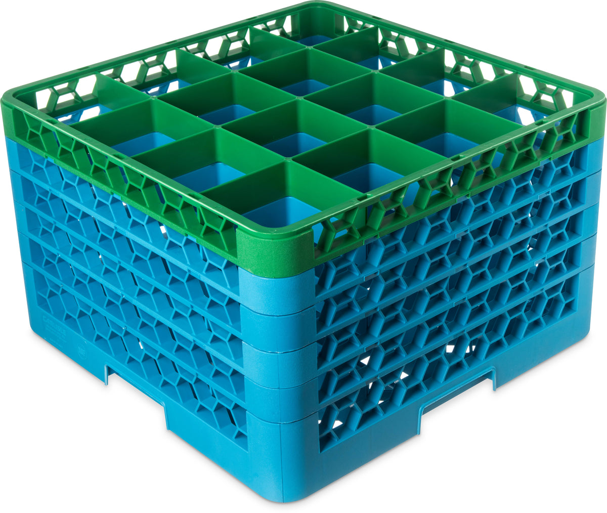 16 Compartments Glass Rack with 5 Extenders E75755