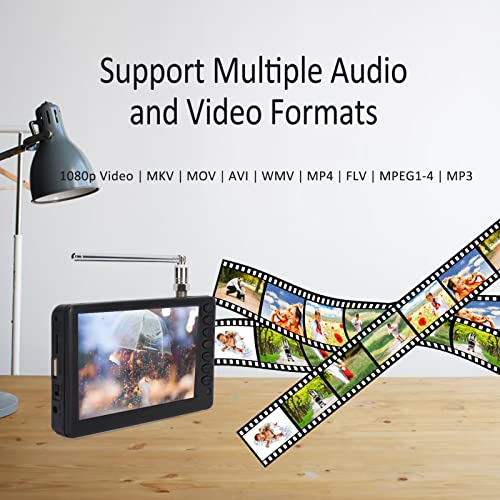 5 inch Portable Digital TV with Remote Control L5811