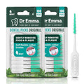 Mint Soft Rubberized Tooth Picks 100Ct/Pack, 2 Packs (200Ct) M21153