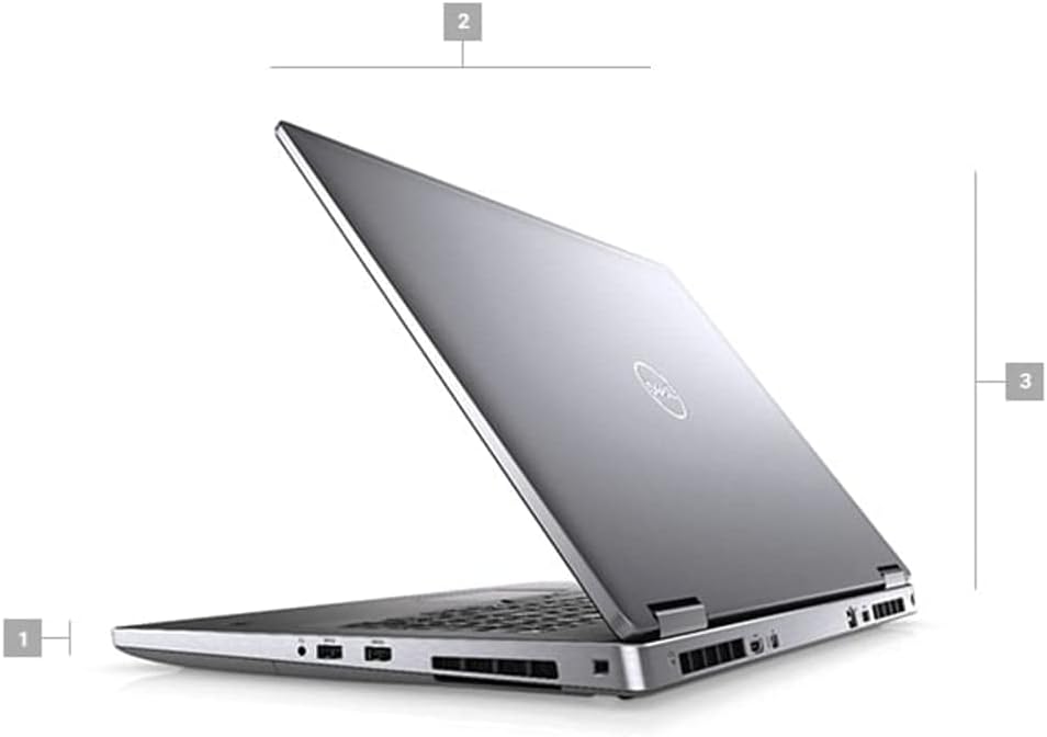 17.3" FHD Core i7 2TB SSD 32GB RAM RTX 3000 Silver Laptop E9772