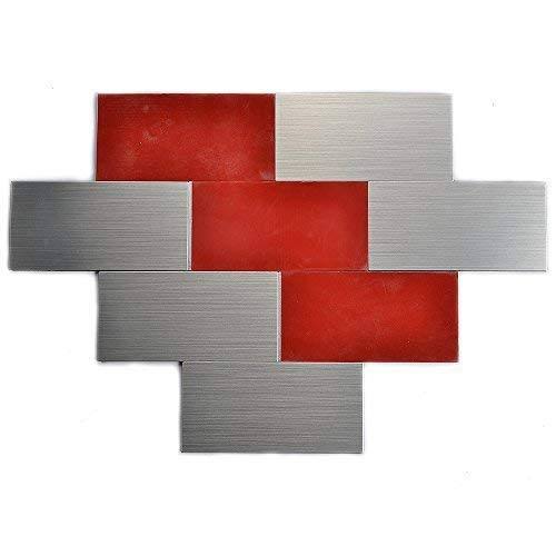Peel and Stick Tile Backsplash 3x6 inch Pack of 40 J78275