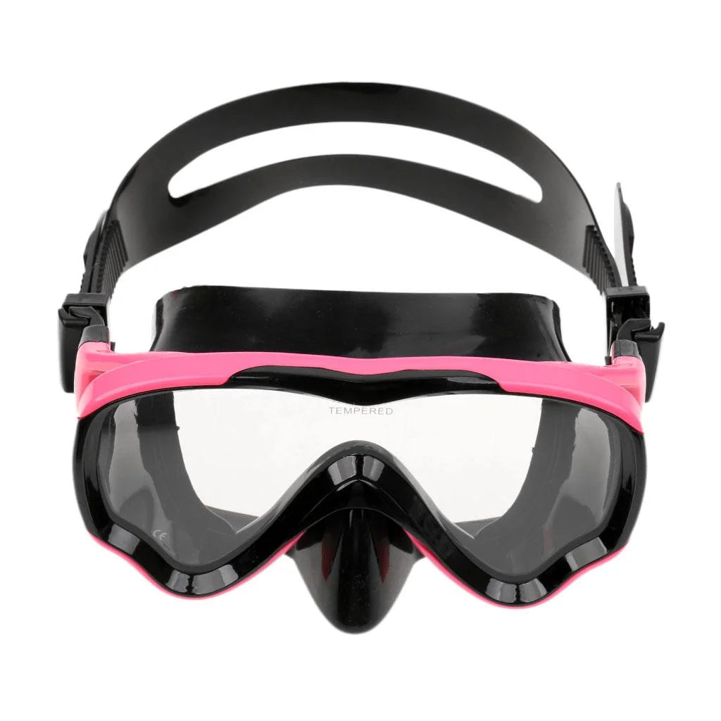 Black and Pink Kids Scuba Diving Snorkel Set O134244