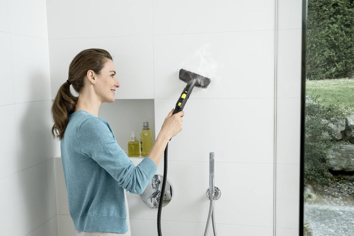 Portable Multi-Purpose Steam Cleaner with Hand & Floor Attachments V918