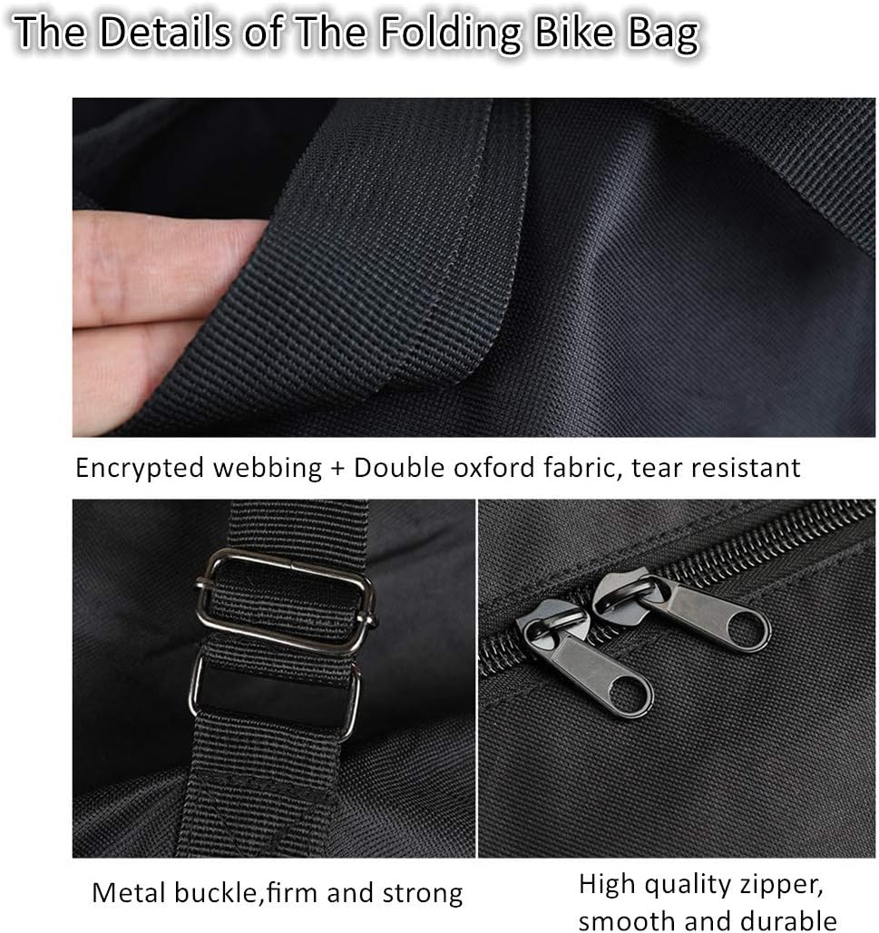 Folding Bike Bag 26 inch to 29 inch Thick Bicycle Travel Case T2621