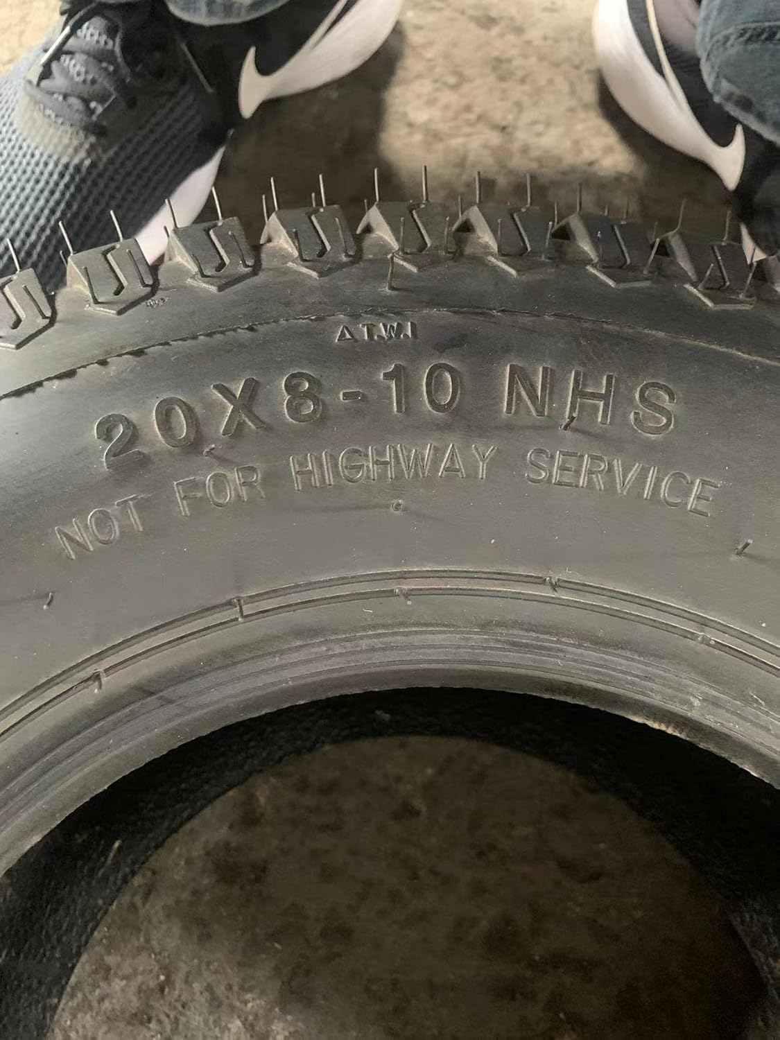 20x8-10 Lawn Mower Tires Set of 2 V314