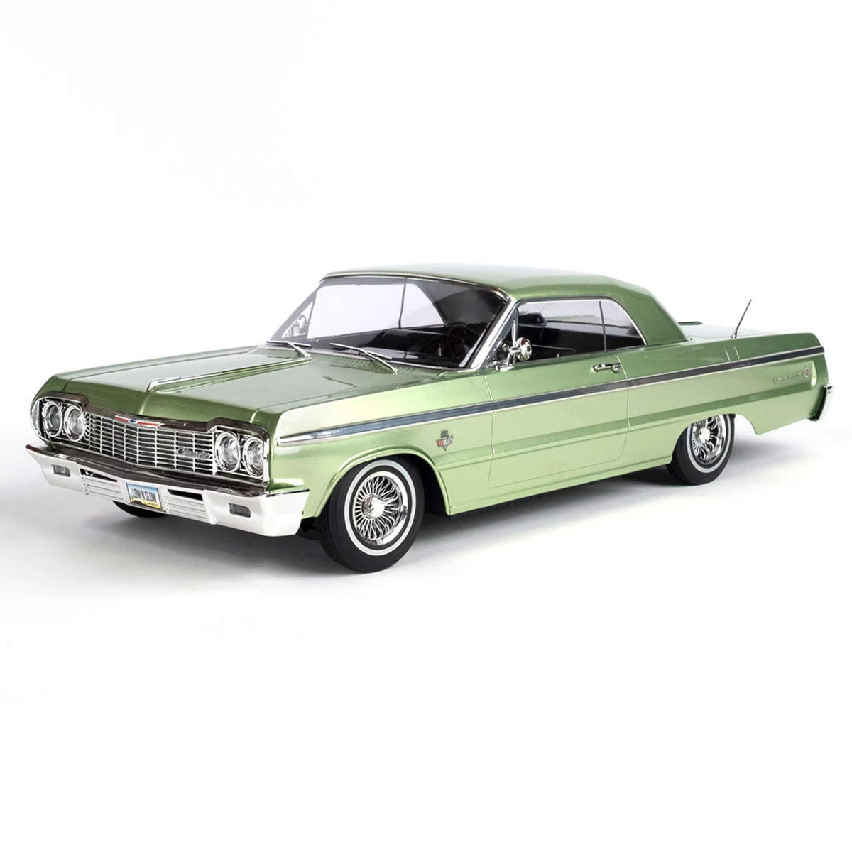 1/10 Chevrolet Impala Brushed 2 Wheel Drive Lowrider RTR Green Electric Car Y565