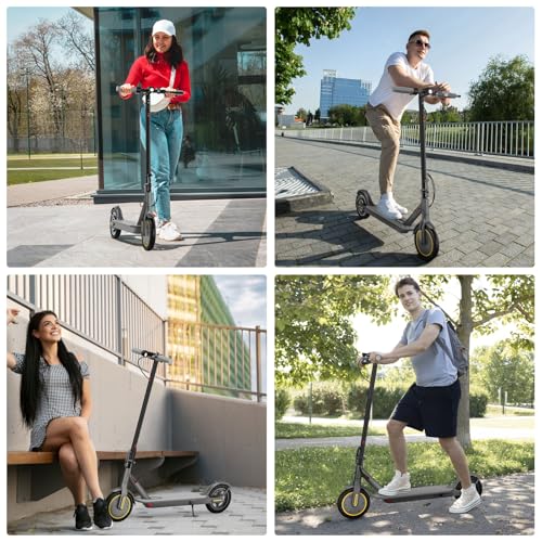 Electric Scooter with 350W Motor, 8.5" Solid Tires, Foldable Y5012