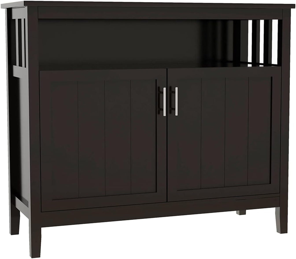 Buffet Cabinet with Storage and Adjustable Shelf F14192