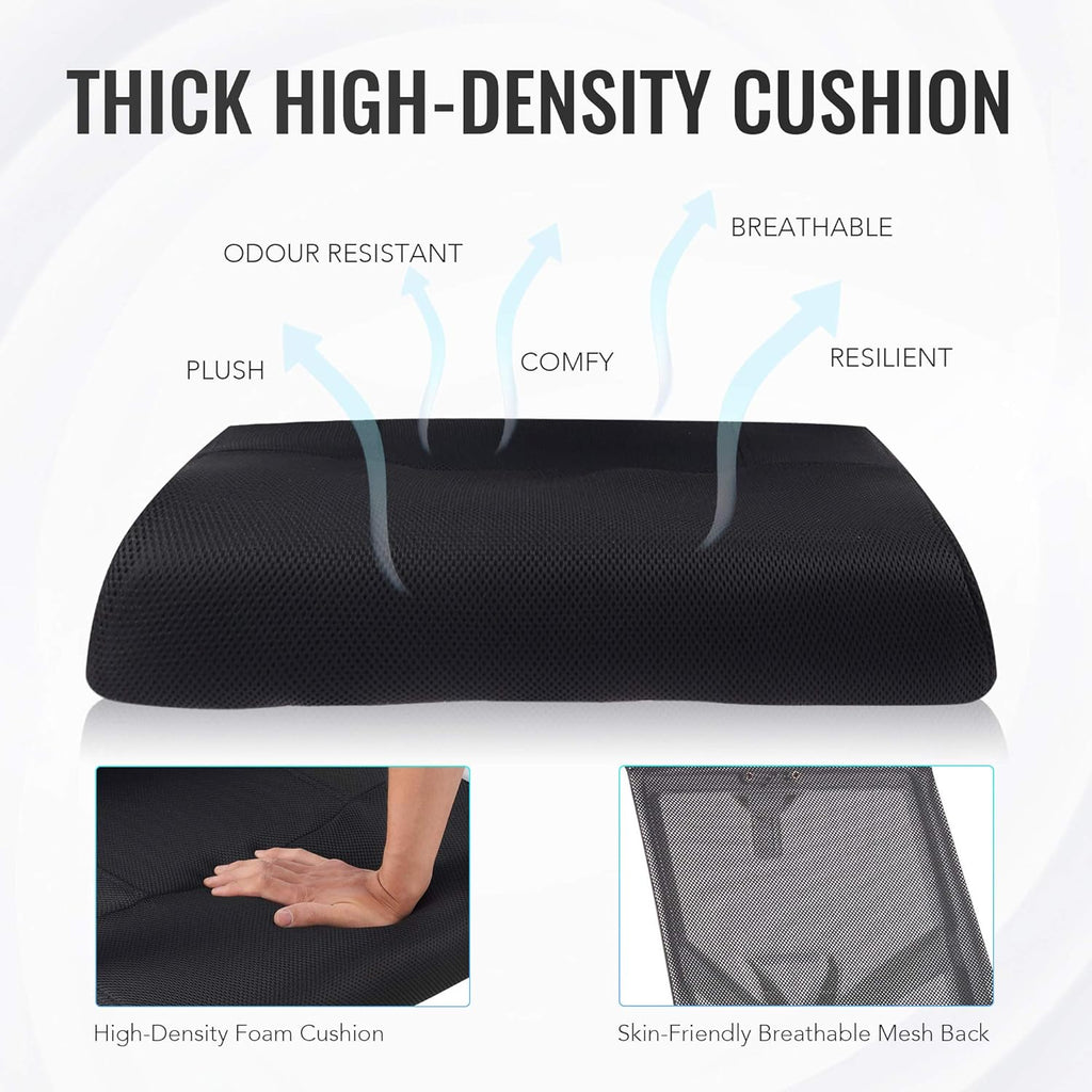 Black Ergonomic Mesh Office Chair with Lumbar Support P392204