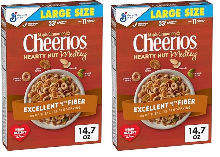 Maple Cinnamon Whole Grain Breakfast Cereal, Family Size, 20 oz Y500904