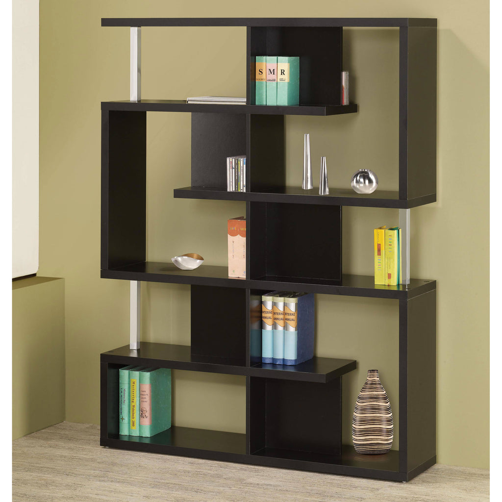 Black Modern Cube Bookcase Q8001