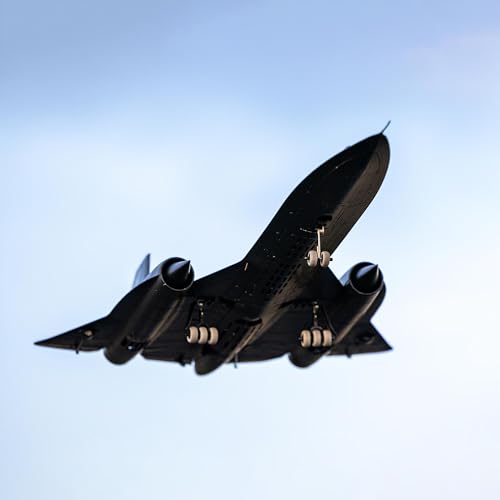RC Airplane SR-71 Blackbird 40mm Twin EDF BNF Basic K753667