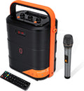 Rechargeable Portable Bluetooth Karaoke Machine with Microphone W884132