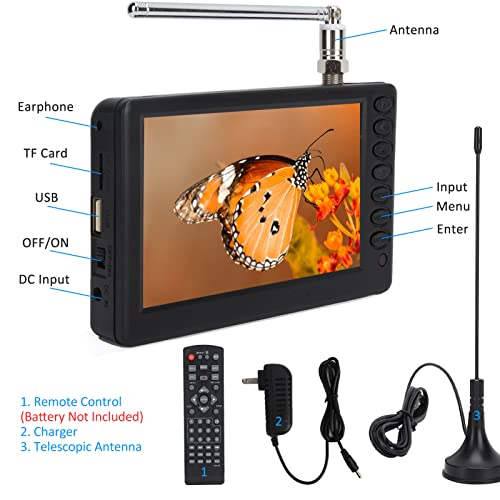 5 inch Portable Digital TV with Remote Control L5811