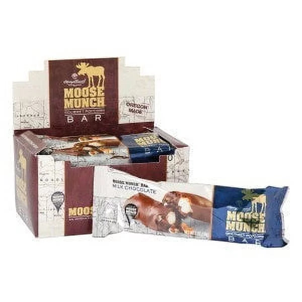 Milk Chocolate Moose Munch 2 Oz Bar 6ct Box J1196