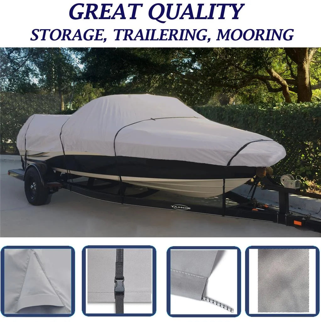 Boat Cover for Smoker Craft 171 Crappie SC 2008-2010 P6793
