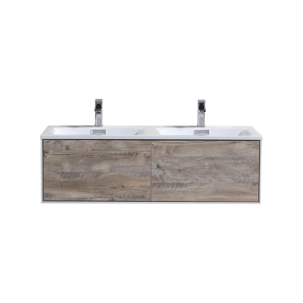 48 in. Wall Mount Nature Wood Bathroom Vanity I371073