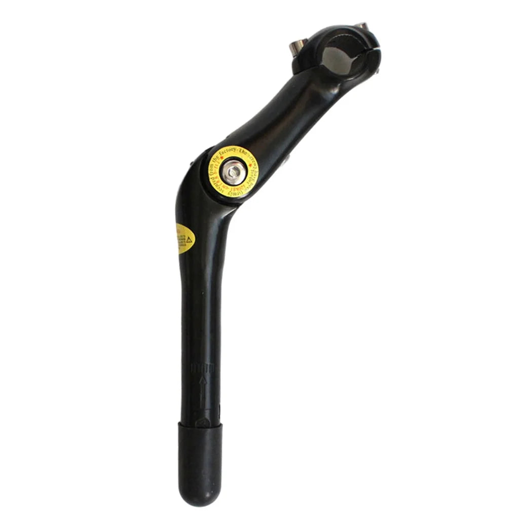 Aluminum Alloy Bike Handlebar Riser Stem Adjustable Angle 25.4mm S45302