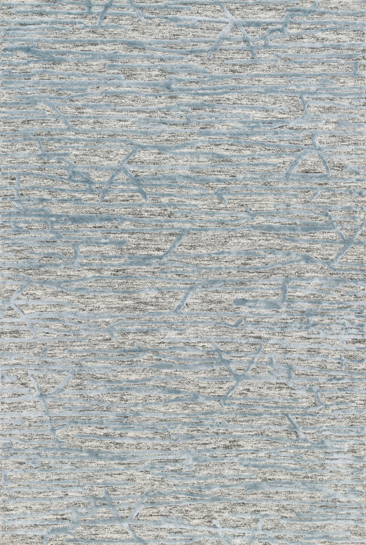 Grey Blue Rug 7'9 x 9'9 A963495
