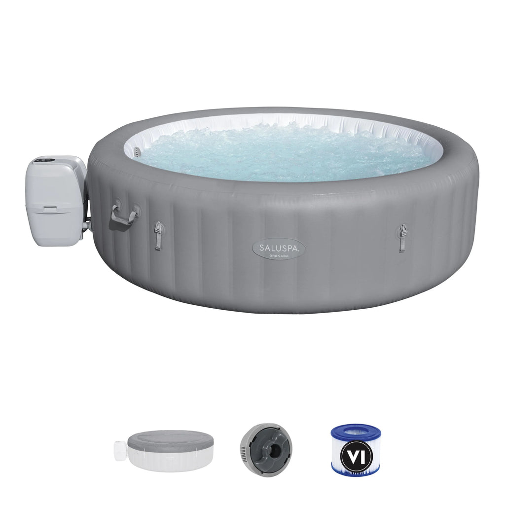 6-8 Person Inflatable Hot Tub Spa U180
