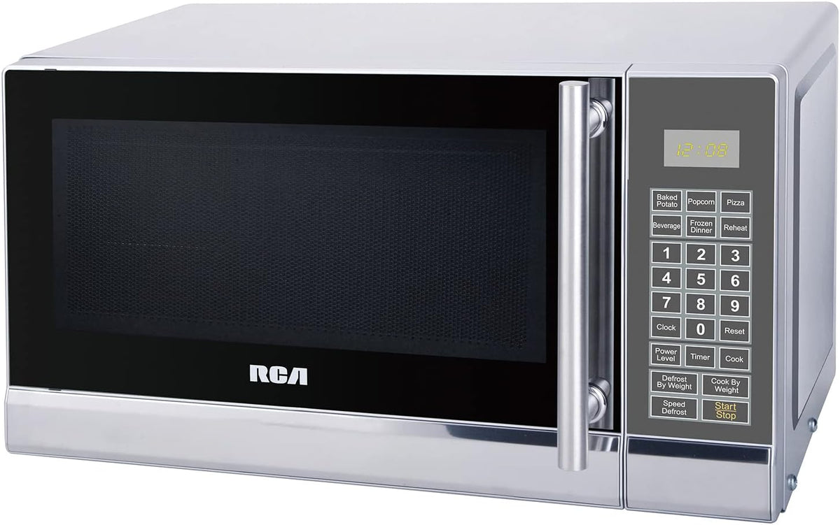0.9-Cubic-Foot Black Microwave Oven E929986