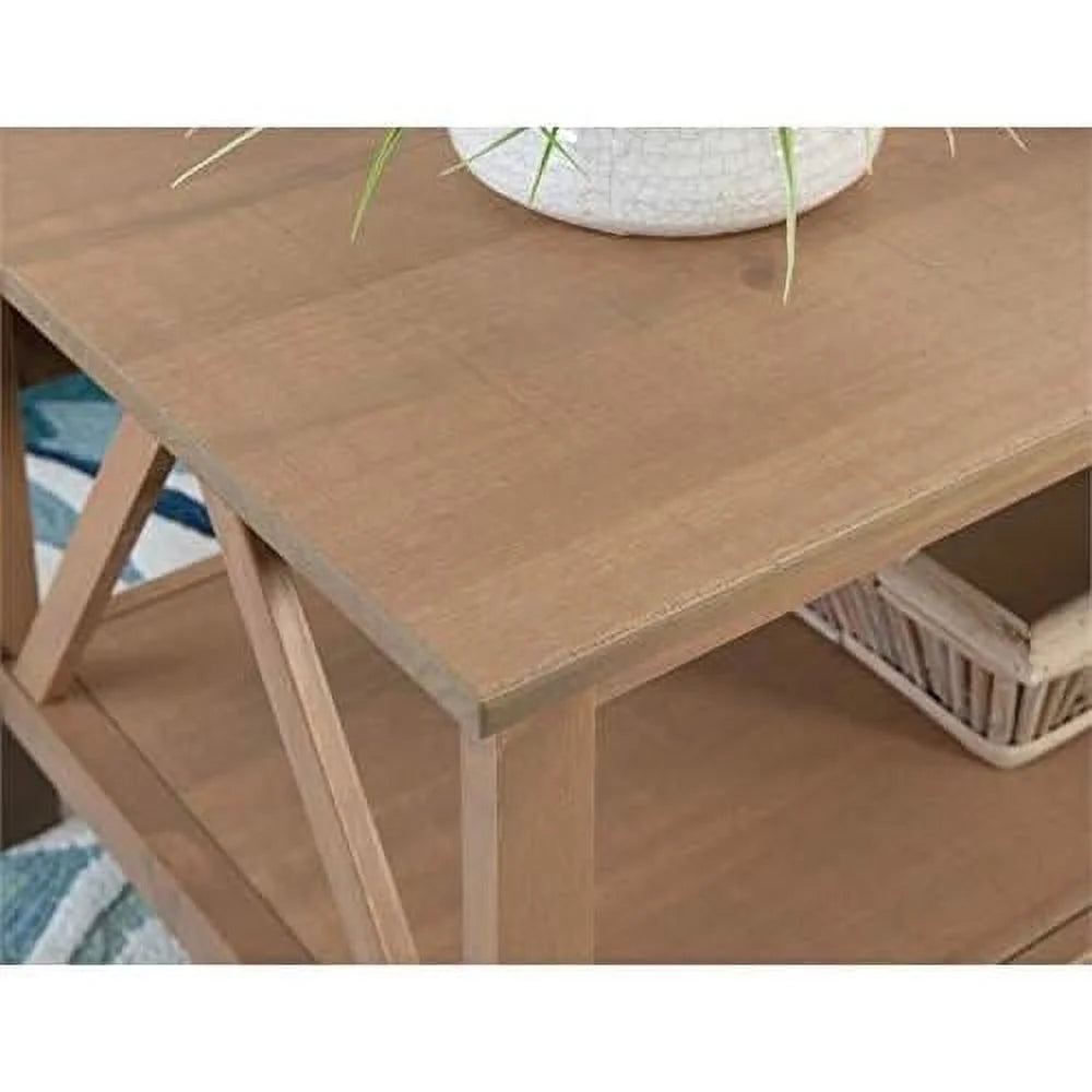 Driftwood Coffee Table and 2 End Tables Set B848