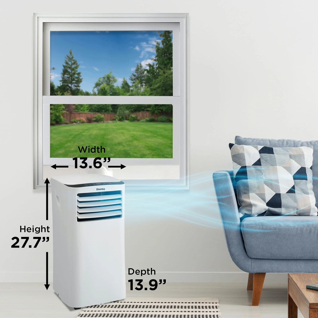 5300 BTU 3-in-1 Portable AC in White J762