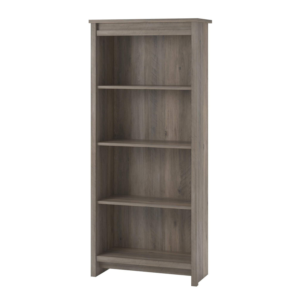 Ivory Oak 4 Shelf Bookcase J7233
