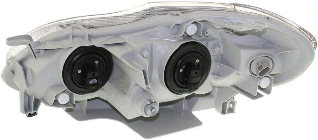 Headlight Assembly Pair for Toyota Corolla 2005-2008 H985460