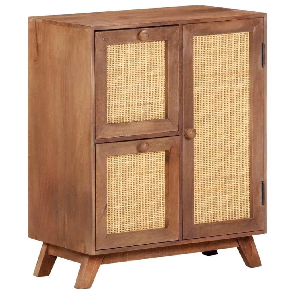 Solid Mango Wood Storage Cabinet J3221