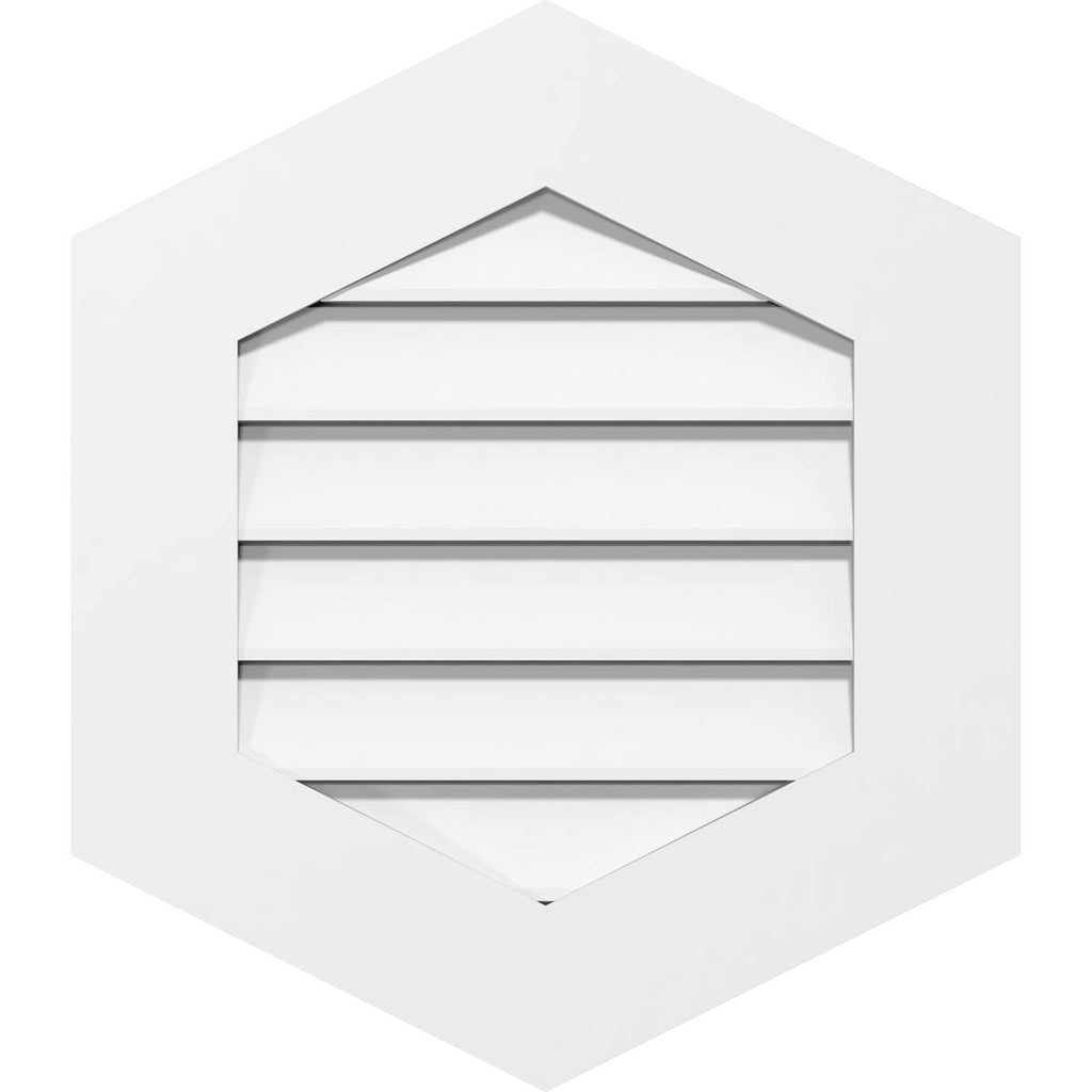 PVC Gable Vent H59310