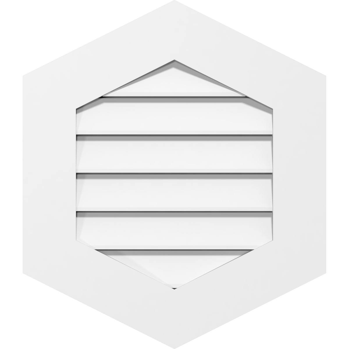 PVC Gable Vent H59310