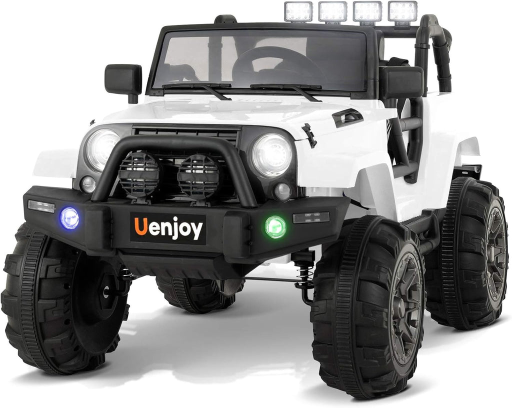 12V Battery Power Children's Electric Cars with Remote Control, Black U404672